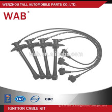 Cabo do cabo de ignição substituição auto carro peças conjunto assembly de fio de vela de ignição 90919-22319 para Toyota